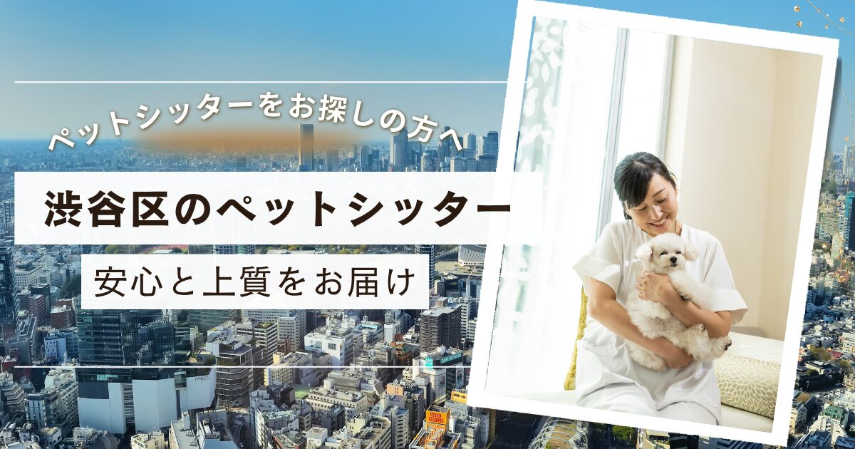 渋谷区　ペットシッター